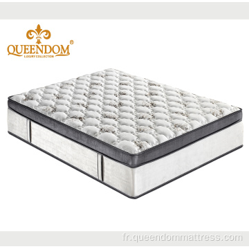 Matelas de printemps de poche king size mousse de bambou naturel